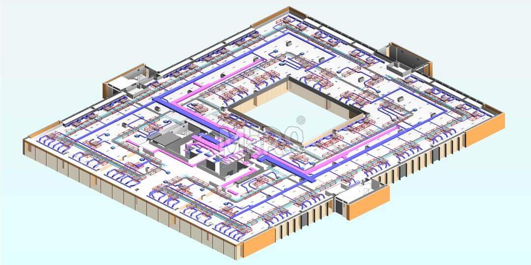 Corporate Building cad drafting services