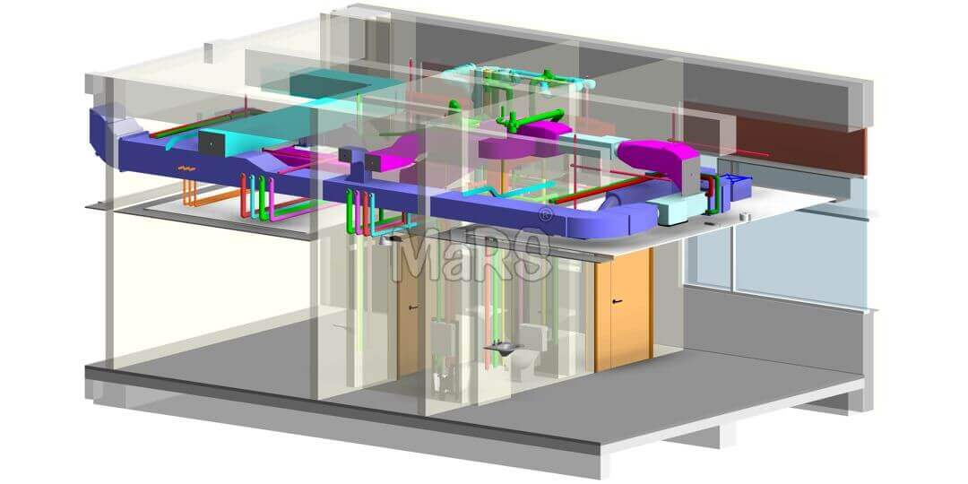 Hospital Building scan to bim services
