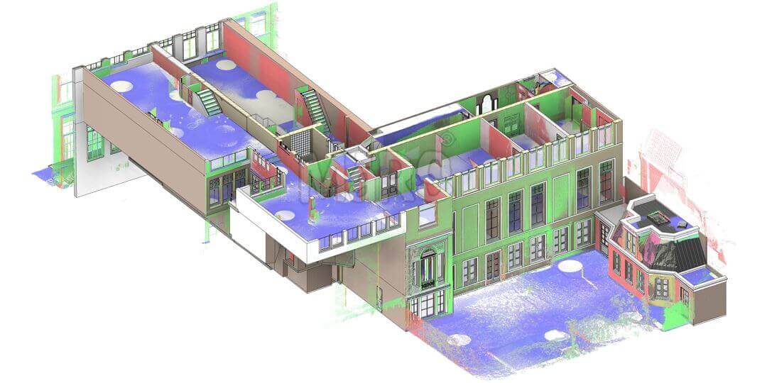 Residential Building Architectural, Structural and MEP BIM Modeling