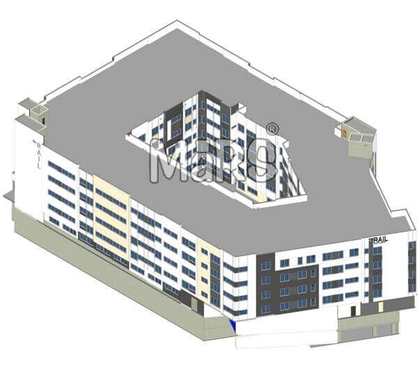 Multi Storey Residential Building BIM
