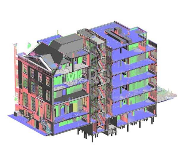 Residential Point Cloud to BIM Project