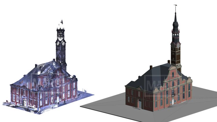 Point Cloud Scan to BIM Services London