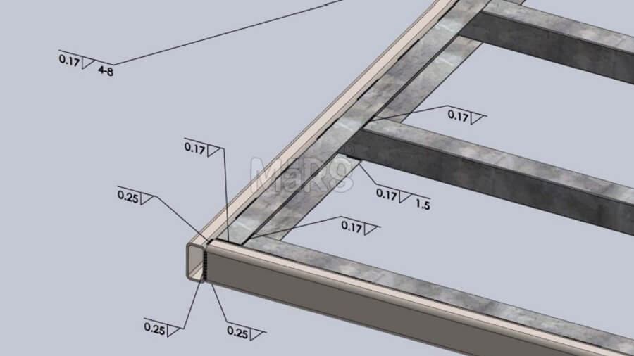 Structural Steel Fabrication Shop Drawings