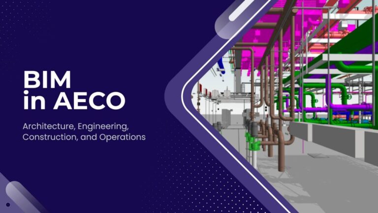 BIM in AECO (Architecture, Engineering, Construction, Operations)