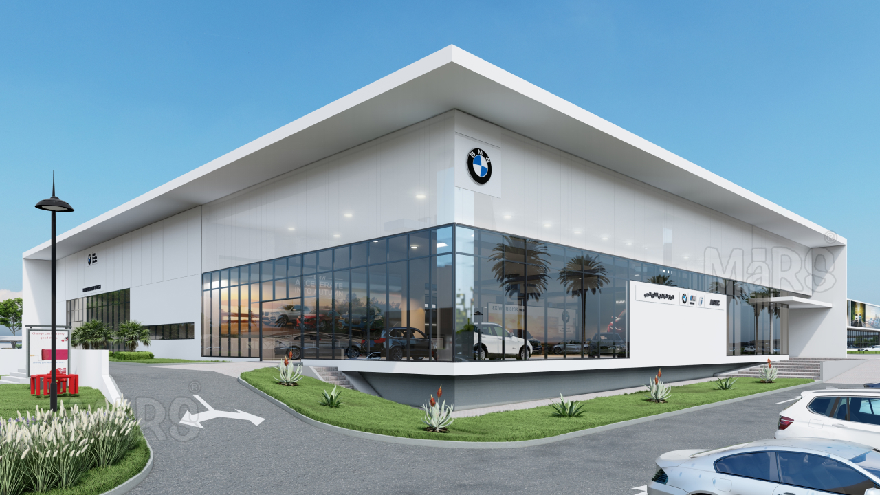 Car Showroom Building Model