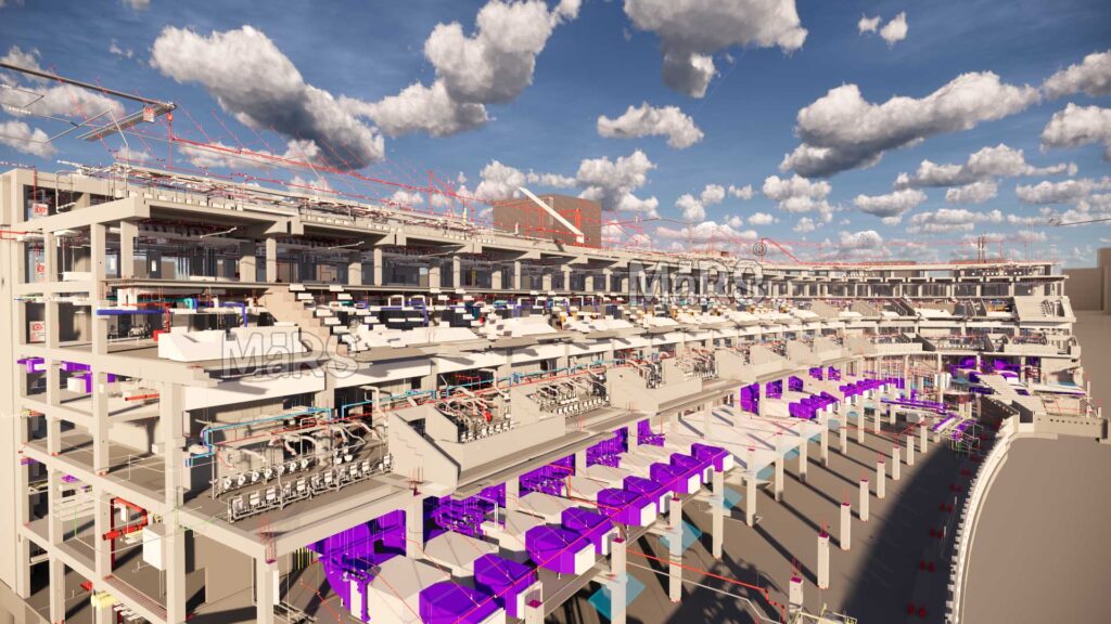 Stadium MEP BIM Coordination Services