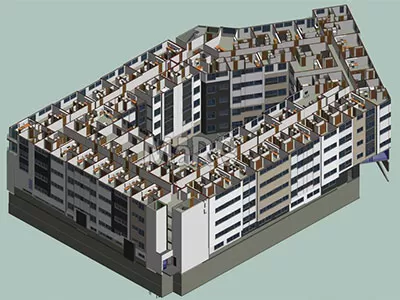 Multi Story Residential Building BIM