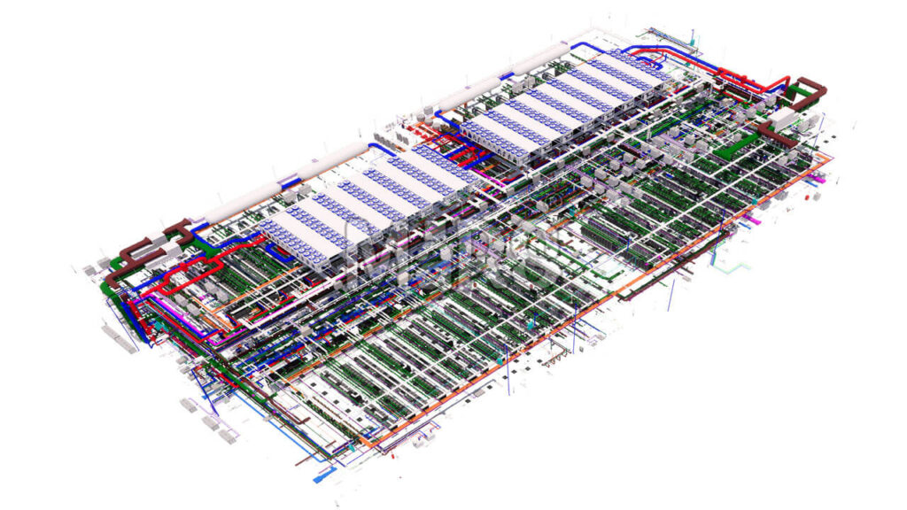 BIM for Data Center Project in Dallas