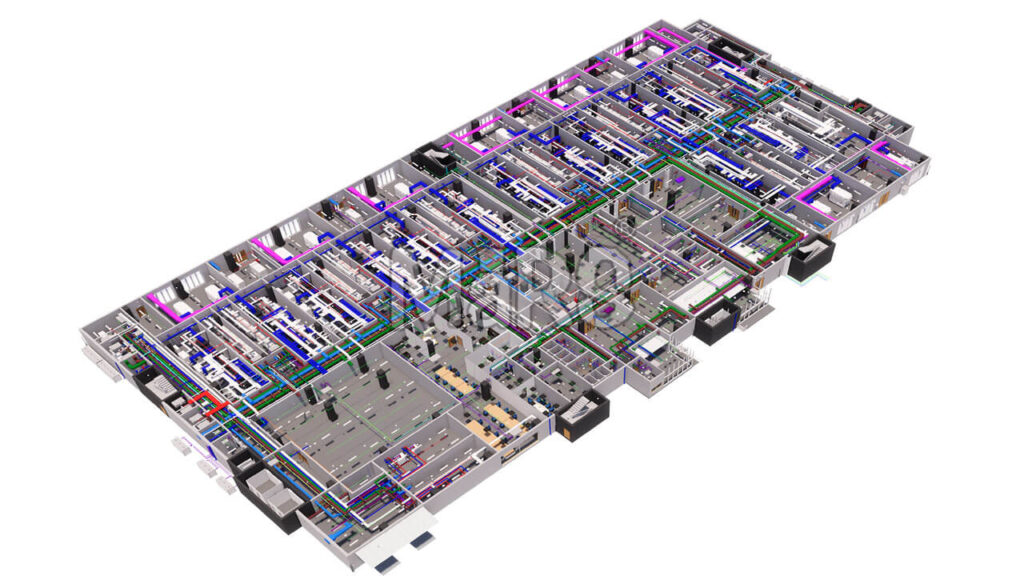 BIM for Data Center Project in Dallas