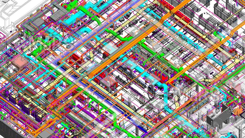 MEP BIM Modeling and Coordination for Wegmans Project