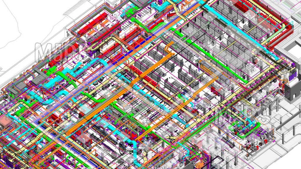 MEP BIM Modeling and Coordination for Wegmans Project