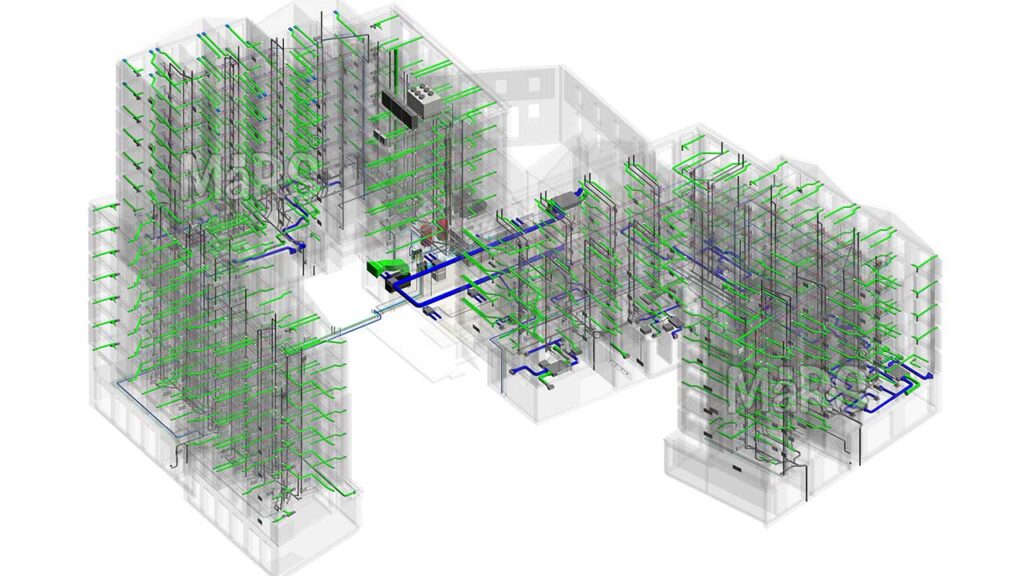 MEP BIM for Student Accommodation