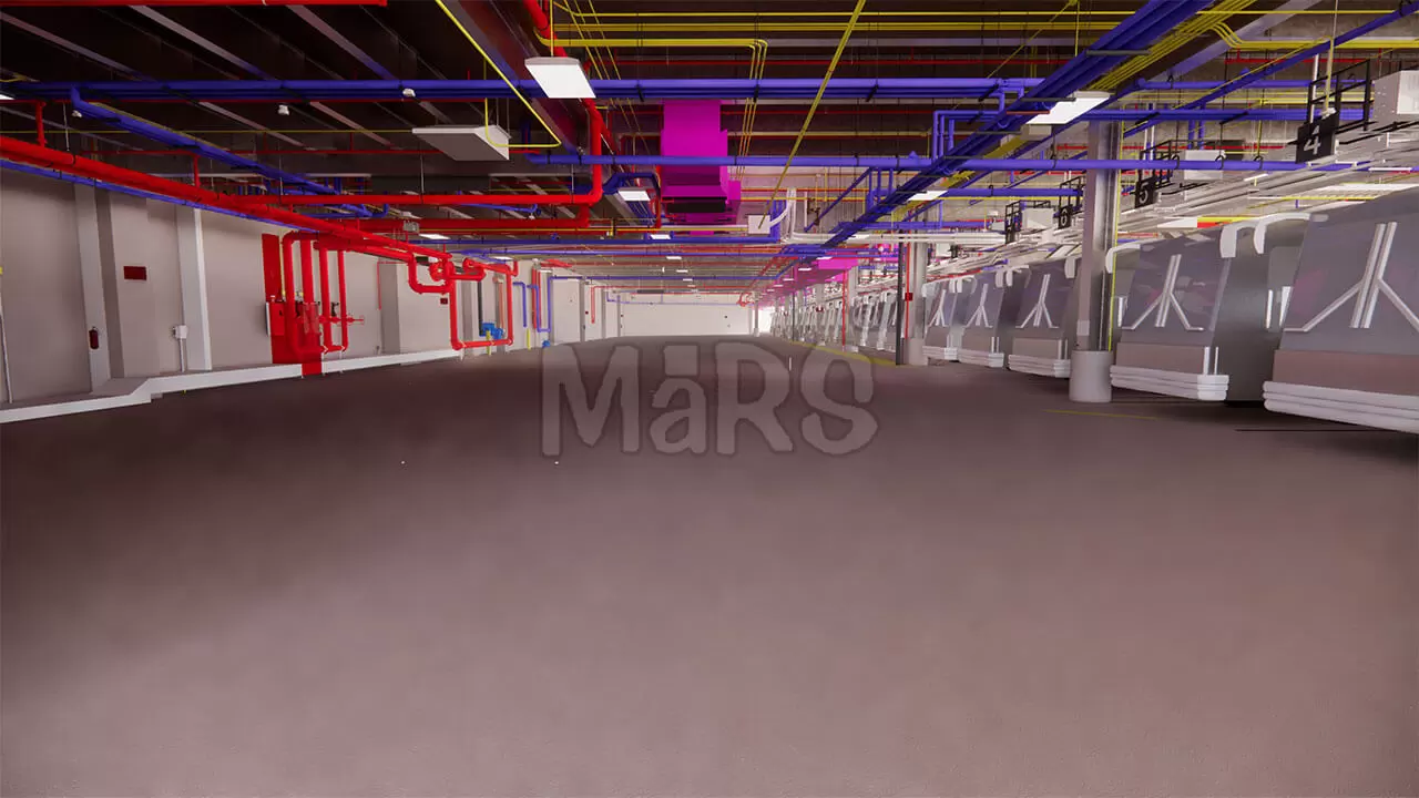 3D Architectural Modeling for Bus Depots