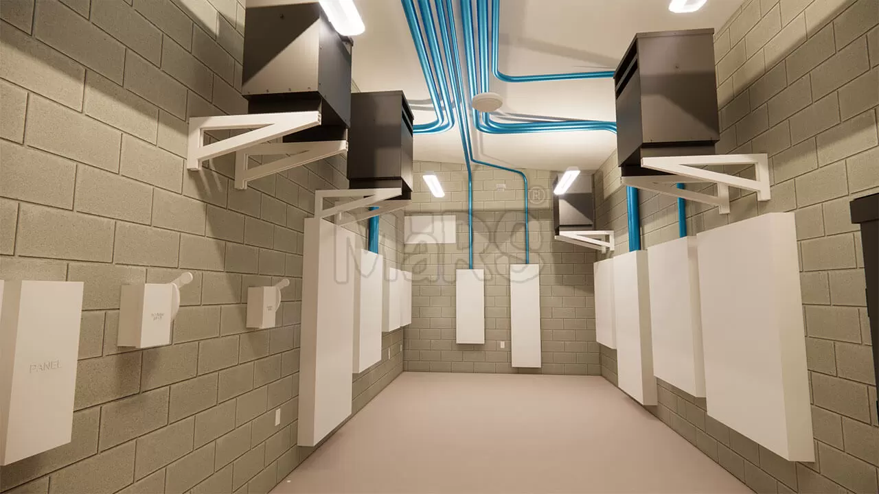 Plumbing Coordination for Bus Depots