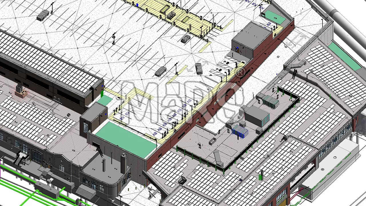BIM for Bus Garage Reconstruction