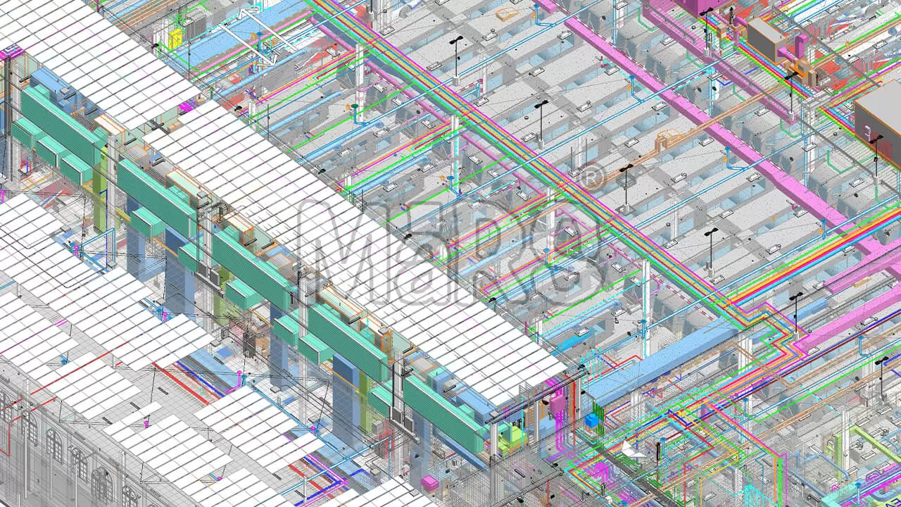 Structural Steel Modeling for Bus Garages