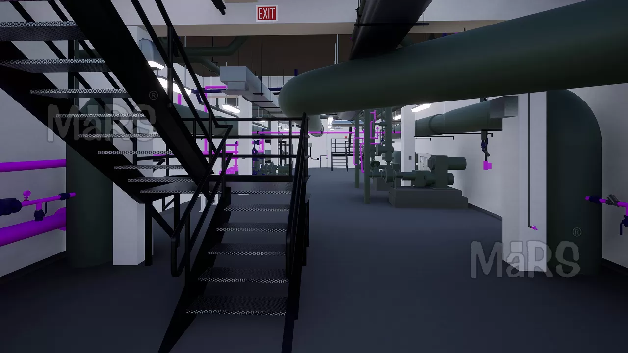 Water Treatment Plant - Scan to BIM project