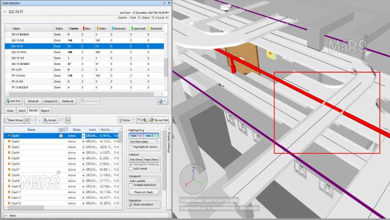 Electrical Clash Detection